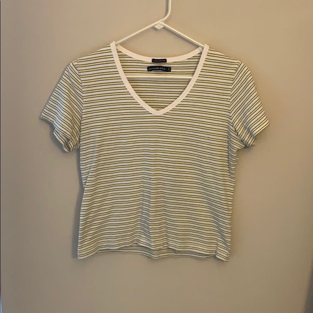 A&F tee 100% cotton